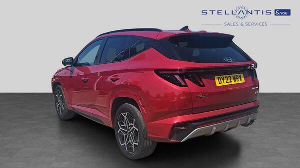 Hyundai Tucson 1.6 H T-gdi N Line Suv Hybrid Euro DY22WRX Red #6
