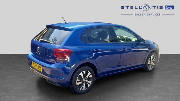 Volkswagen Polo 1.0 Tsi Match Hatchback Dsg Euro 6 Ss Blue #3