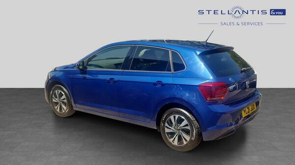 Volkswagen Polo 1.0 Tsi Match Hatchback Dsg Euro 6 Ss Blue #6