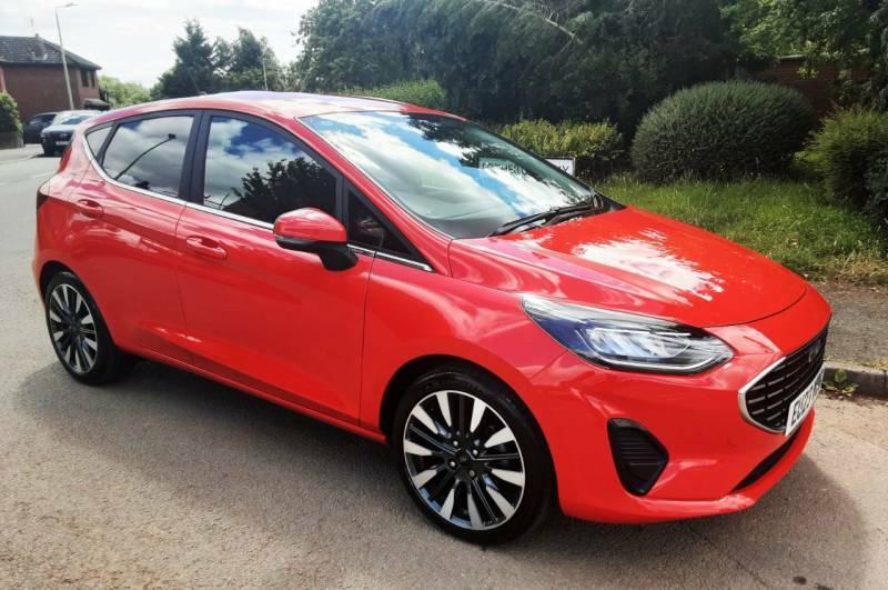Ford Fiesta 1.0 Ecoboost Titanium X - 2023 23 EU23WDG Red