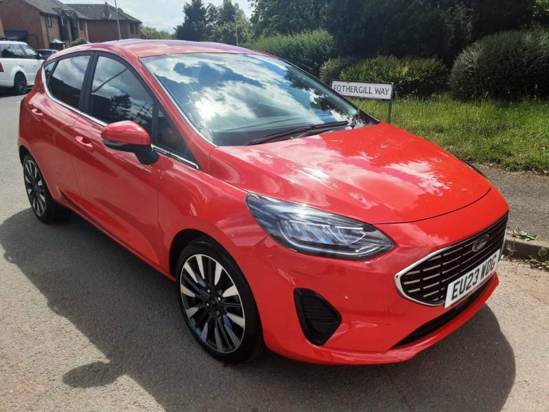 Ford Fiesta 1.0 Ecoboost Titanium X - 2023 23 Red
