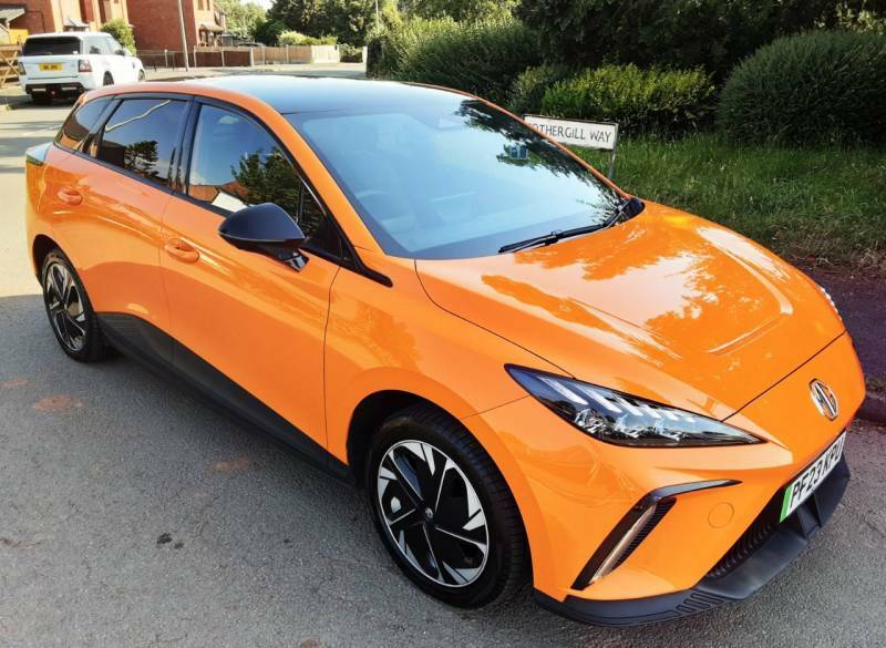 MG MG4 150Kw Trophy Ev Long Range 64Kwh Orange #6