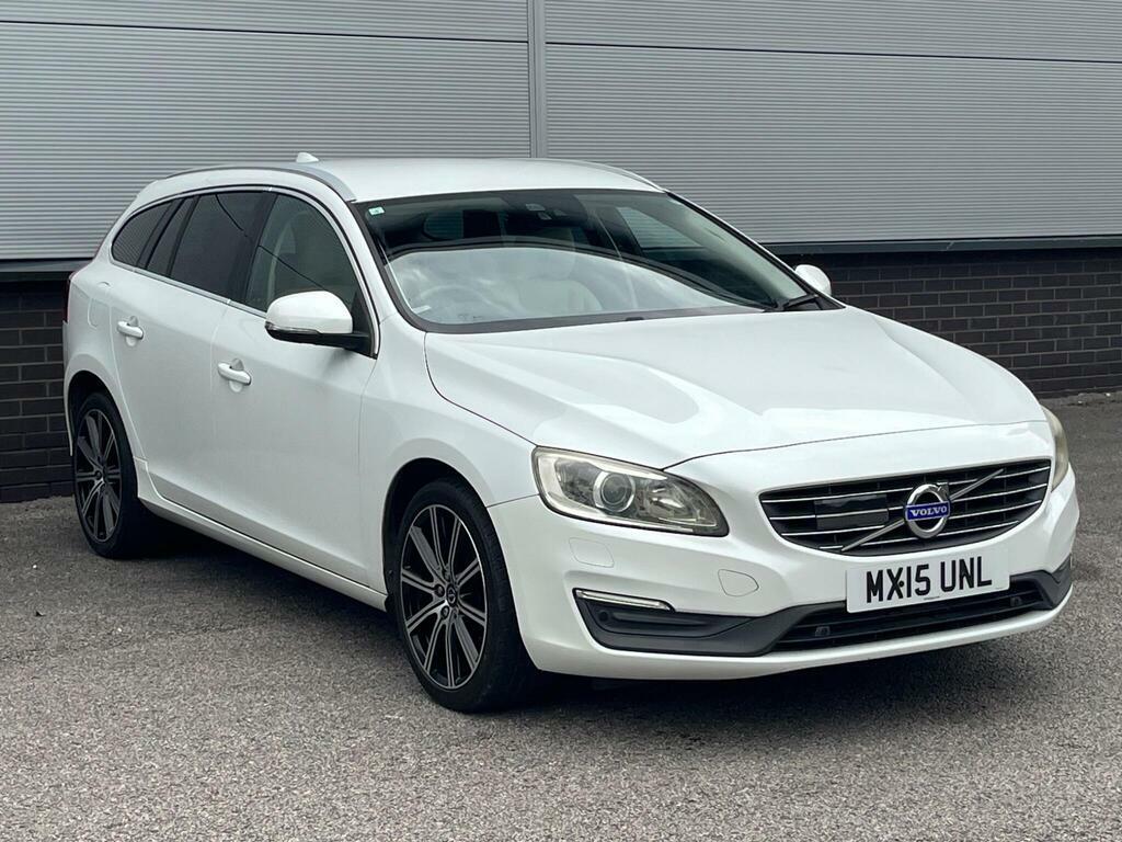 Volvo V60 2.0 R Design Lux T5 White