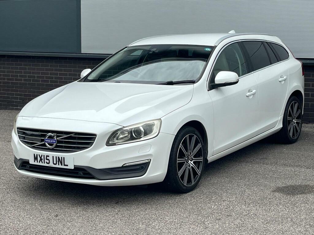 Volvo V60 2.0 R Design Lux T5 White #2