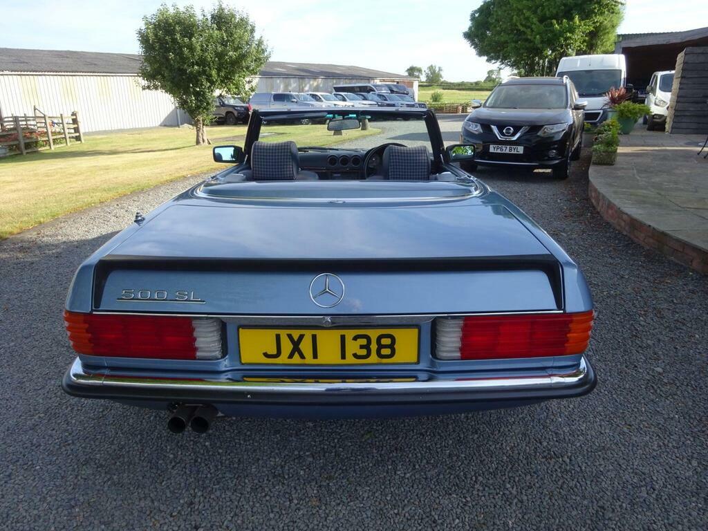 Mercedes-Benz 500 Sl 5.0 Blue #4