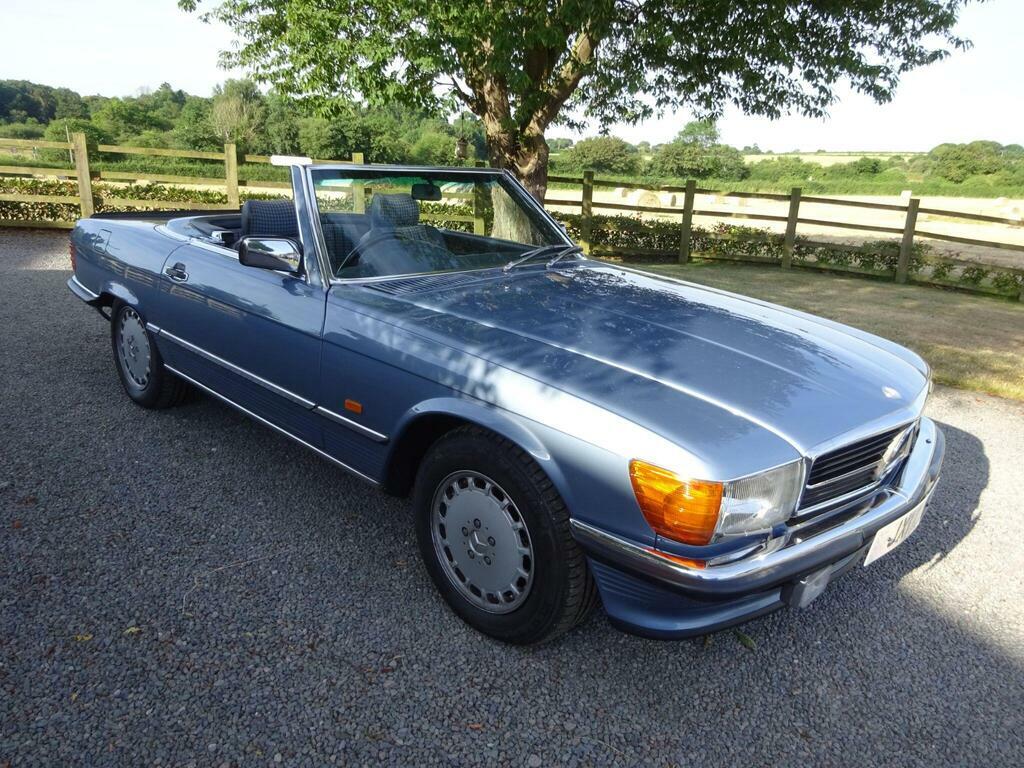 Mercedes-Benz 500 Sl 5.0 Blue #2