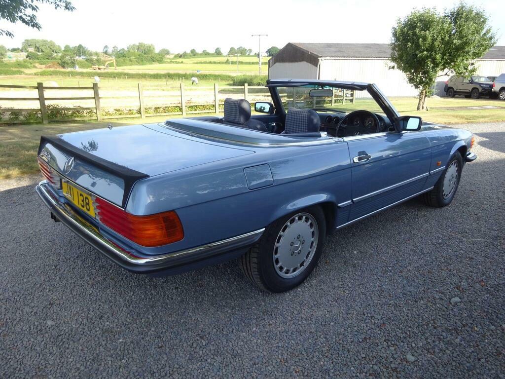 Mercedes-Benz 500 Sl 5.0 Blue #3