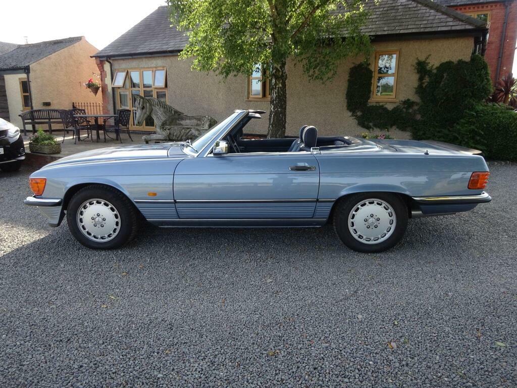 Mercedes-Benz 500 Sl 5.0 Blue #5