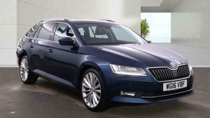 Skoda Superb 2.0 Tdi Se L Blue