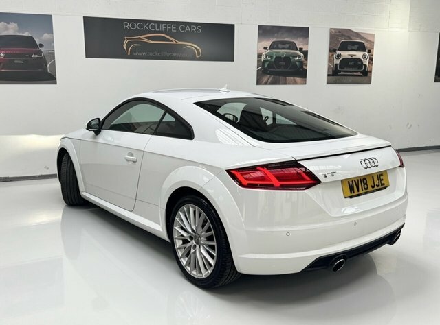 Audi TT Tfsi Sport Coupe WV18JJE White #4