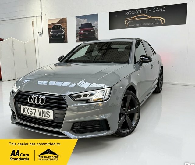 Audi A4 Tfsi Black Edition Saloon Grey