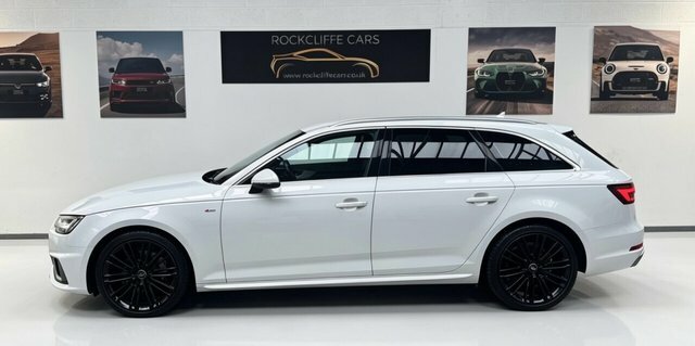 Audi A4 Avant Tdi 40 S Line KM19GUG White #3
