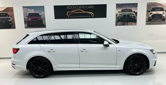 Audi A4 Avant Tdi 40 S Line KM19GUG White #2