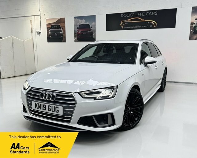 Audi A4 Avant Tdi 40 S Line KM19GUG White