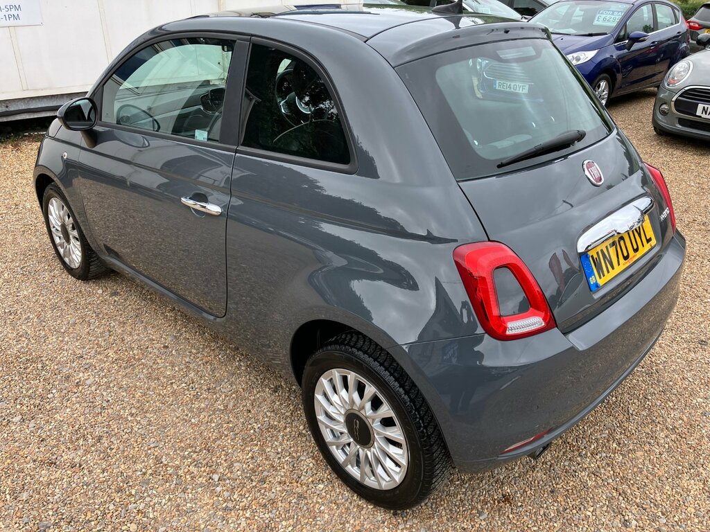 Fiat 500 1.0 Mhev Lounge. Hybrid. Low Miles. Barga WN70UYL Grey #6