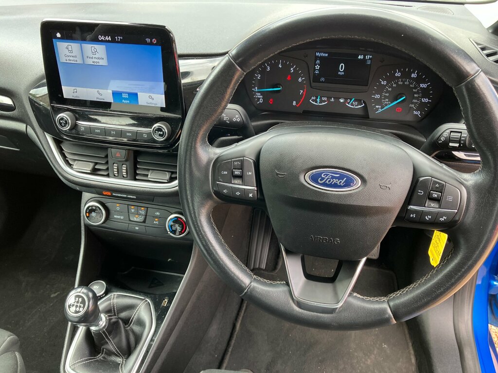 Ford Fiesta 1.0 Zetec. Recent Cambelt Service. Blue. Nice Sp CX69XRF Blue #6