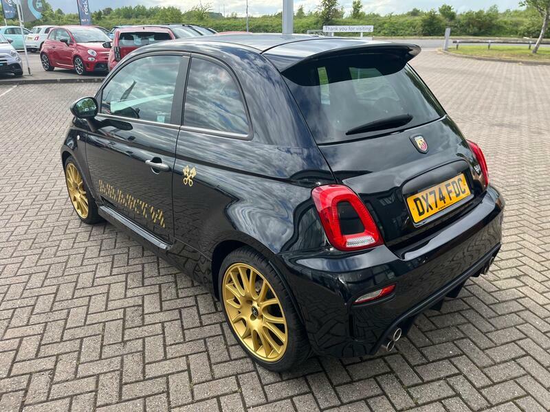 Abarth 695 1.4 T-jet 180 Monza Exhaust Black #8