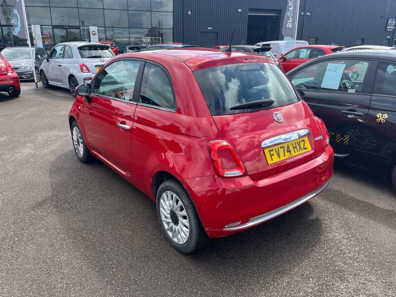 Fiat 500 Manual FV74HXZ Red #4