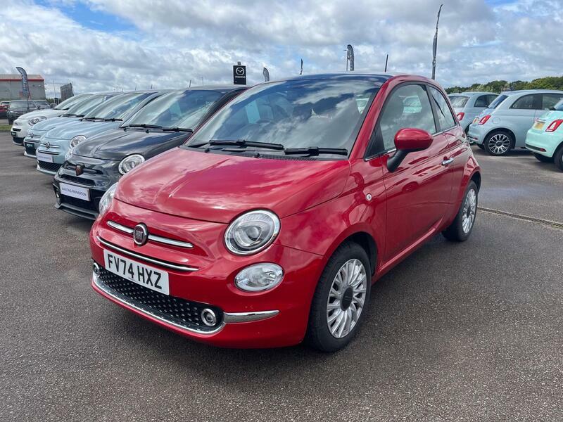 Fiat 500 Manual FV74HXZ Red #5