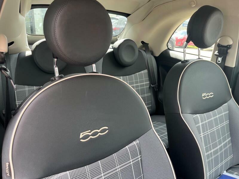 Fiat 500C C Lounge Red #8