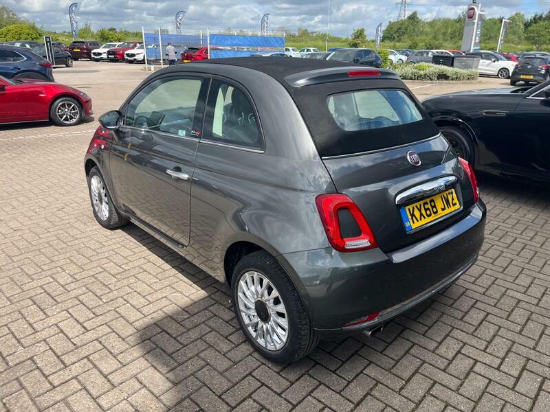 Fiat 500C Manual KX68JWZ Grey #6