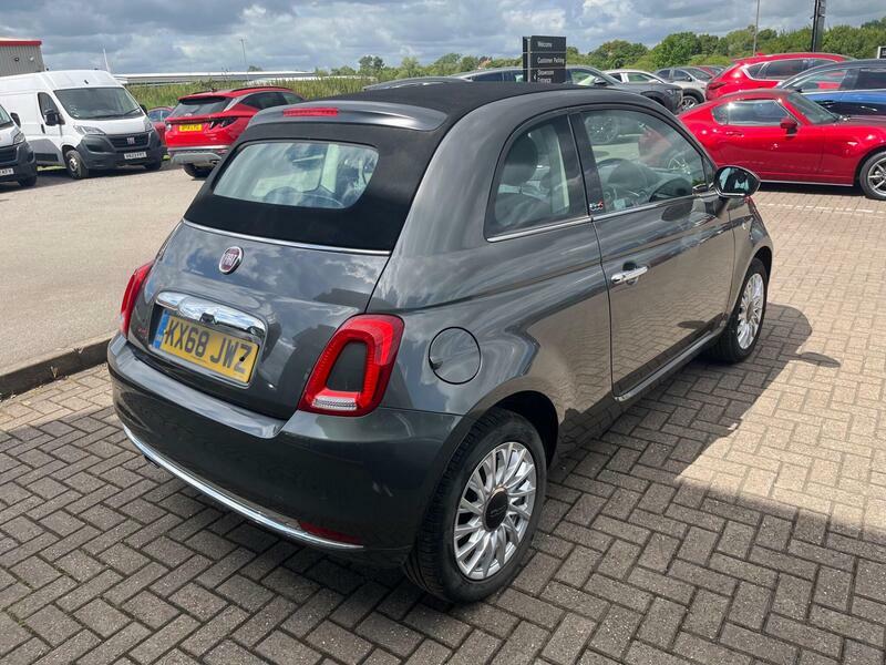 Fiat 500C Manual KX68JWZ Grey #4
