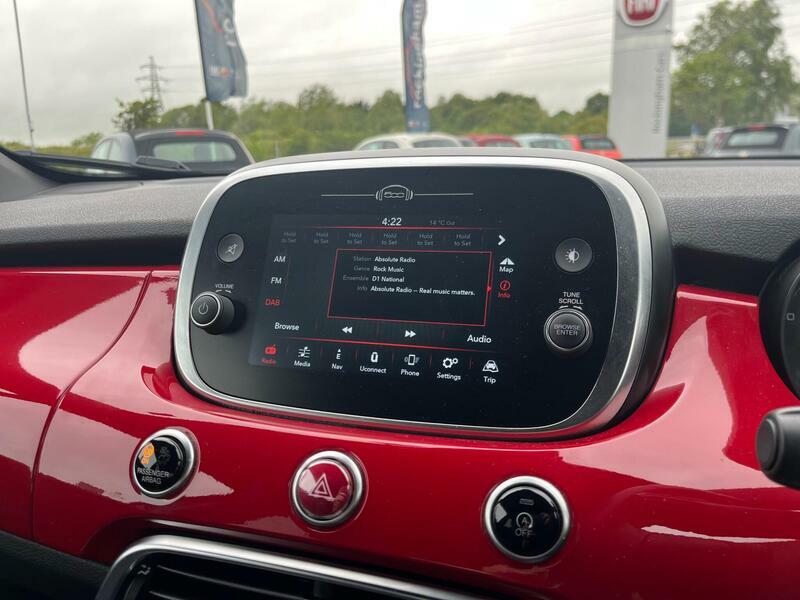 Fiat 500X Red Red #10