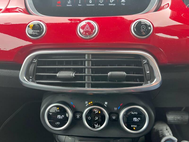 Fiat 500X Red Red #9