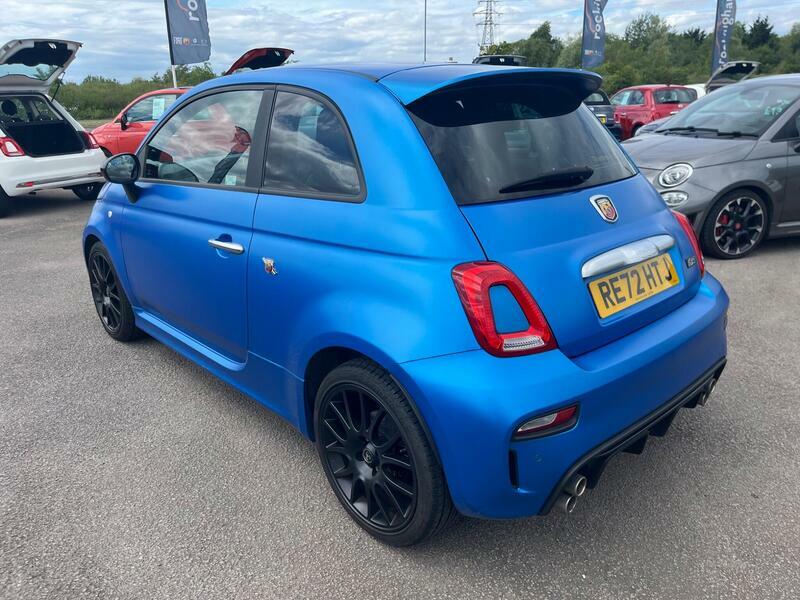 Abarth 595 Automatic Blue #4