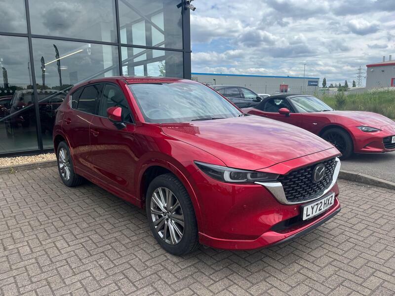 Mazda CX-5 Manual Red