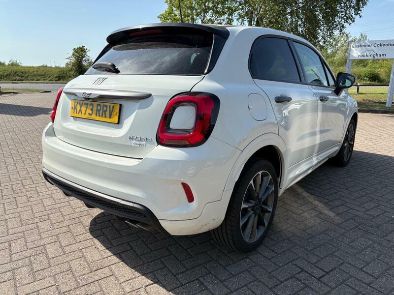 Fiat 500X Hybrid White #7