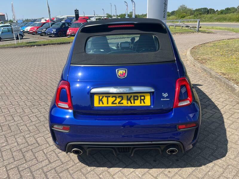 Abarth 595 Automatic Blue #4