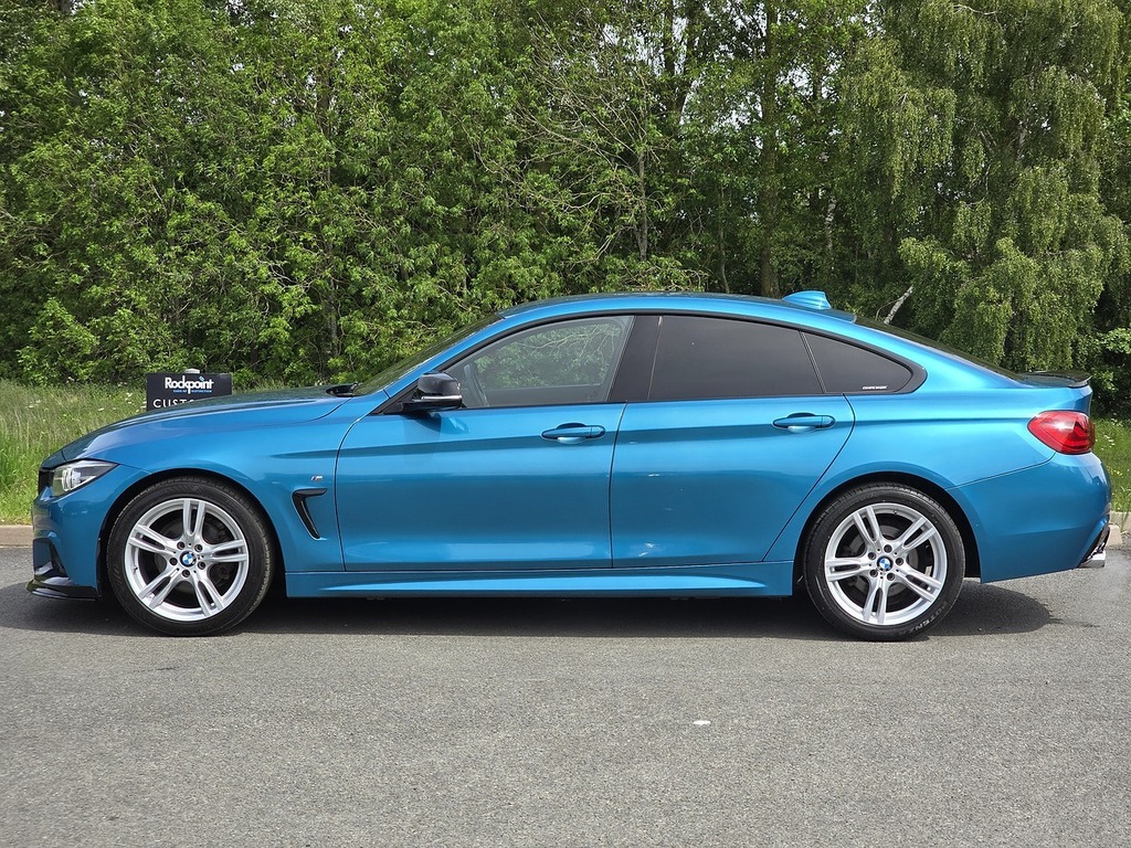 BMW 4 Series Gran Coupe 420I M Sport Blue #6