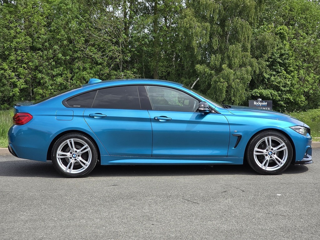 BMW 4 Series Gran Coupe 420I M Sport Blue #5