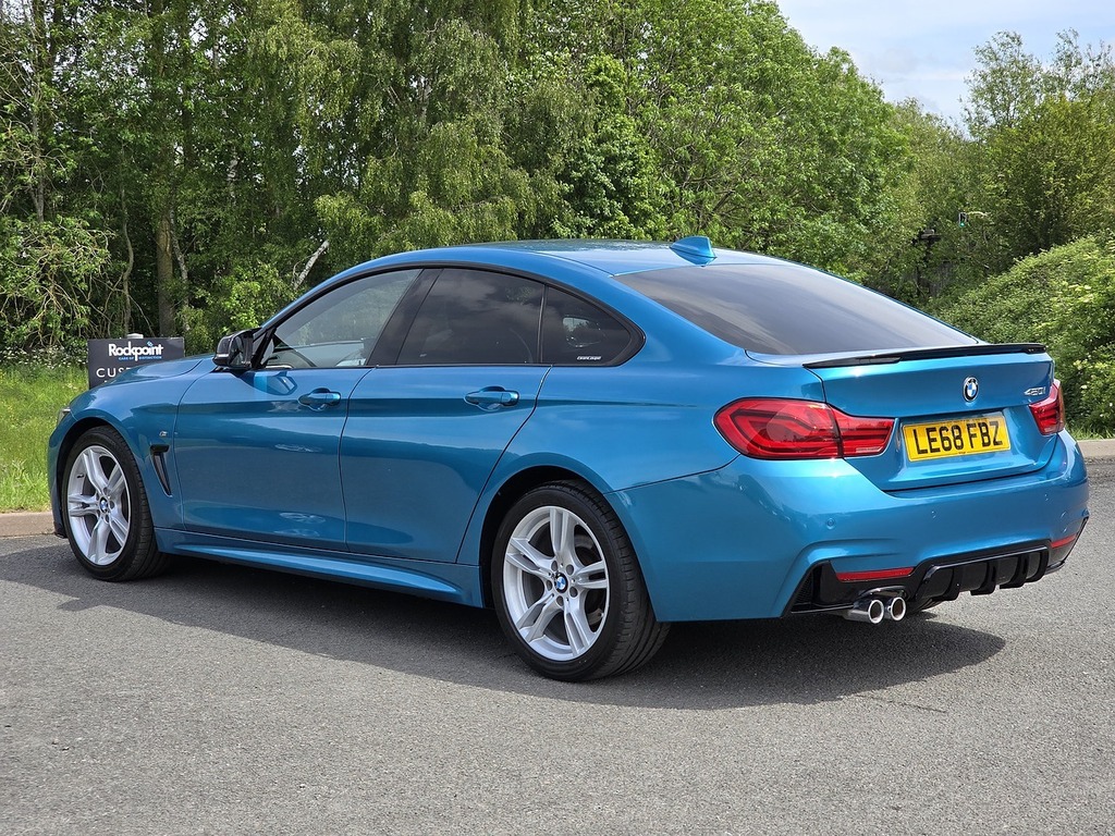 BMW 4 Series Gran Coupe 420I M Sport Blue #2