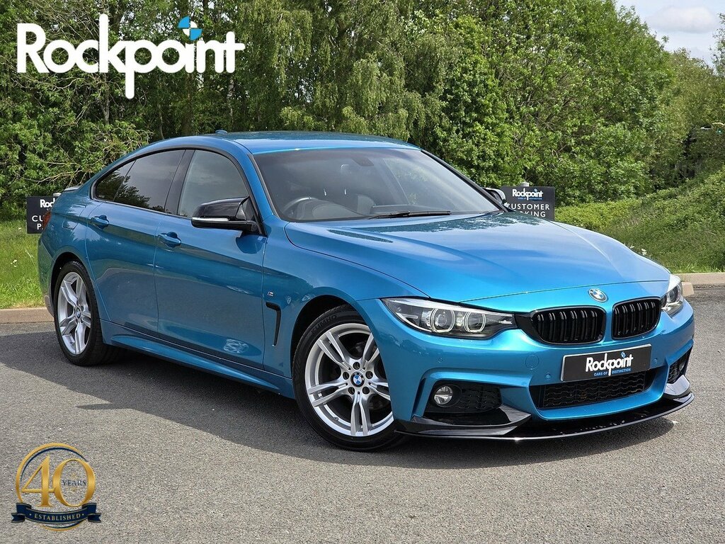 BMW 4 Series Gran Coupe 420I M Sport Blue
