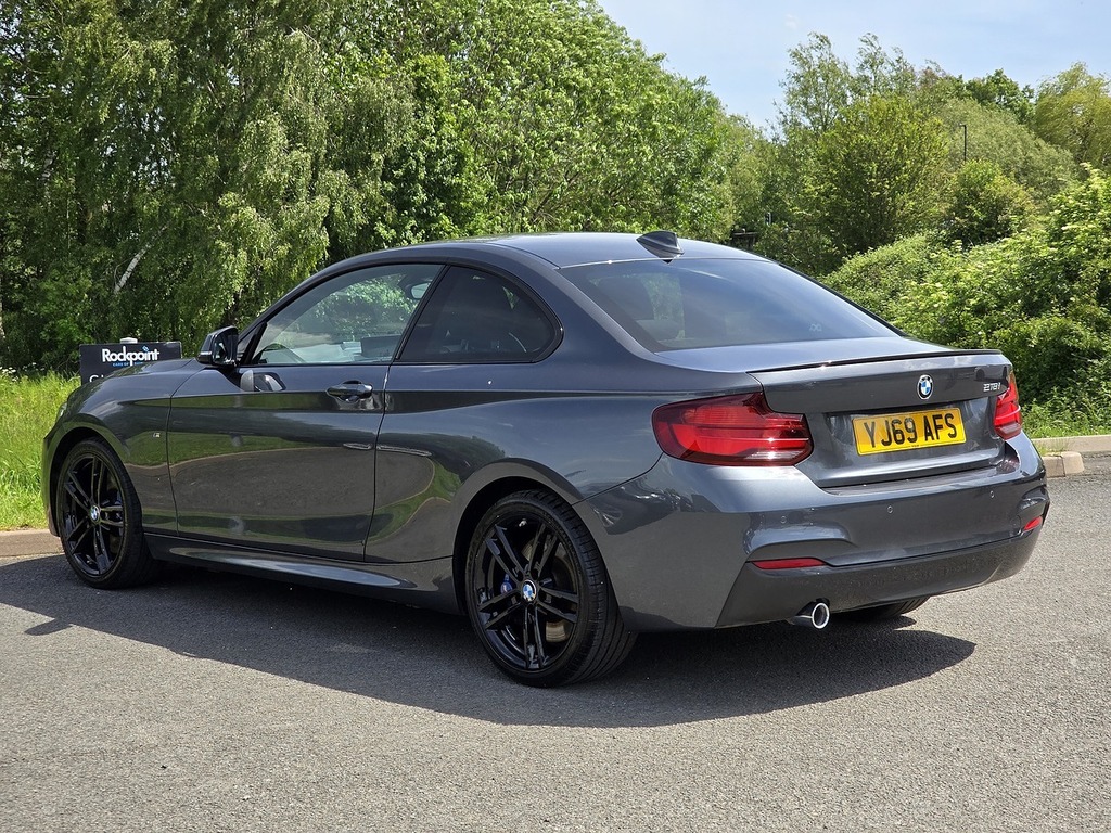 BMW 2 Series 218I M Sport YJ69AFS Grey #2