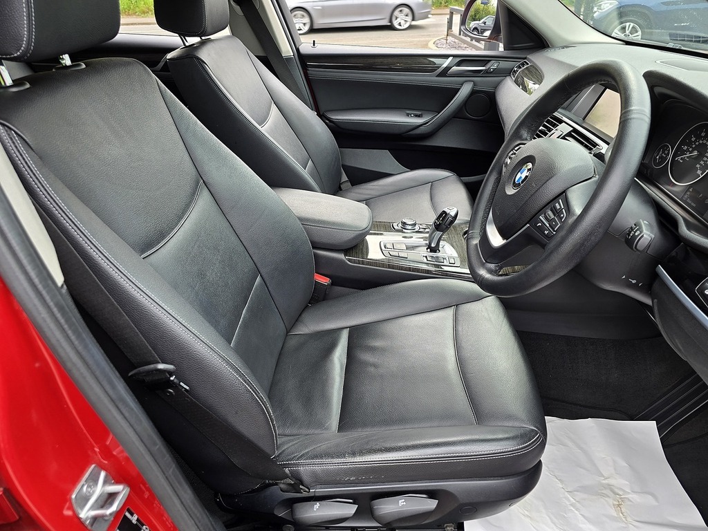 BMW X4 20D Se AJ66XXT Red #3