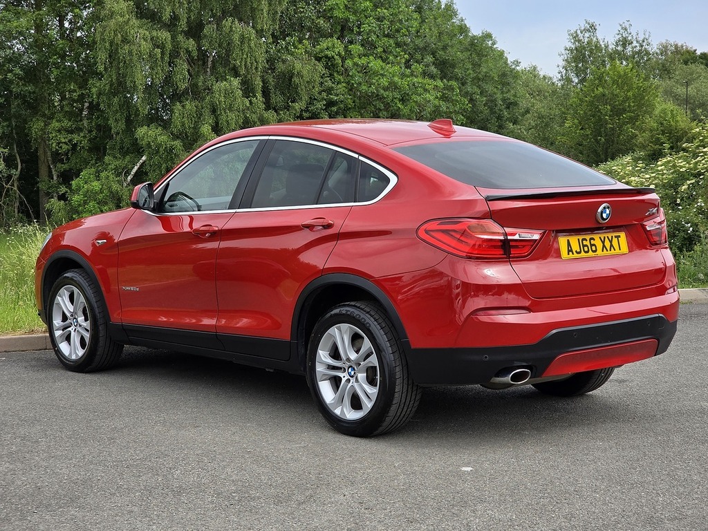 BMW X4 20D Se AJ66XXT Red #2