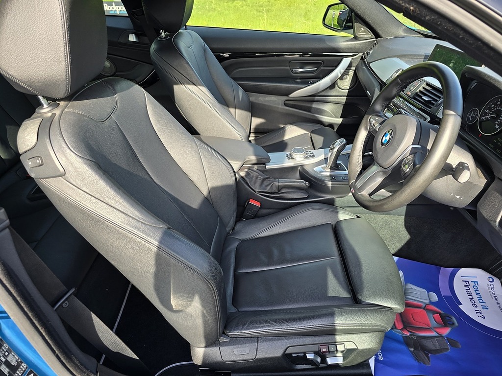 BMW 4 Series 430D M Sport FM67DZO Blue #3