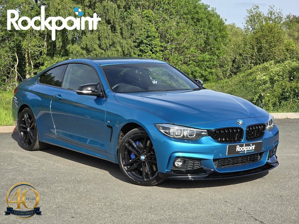 BMW 4 Series 430D M Sport Blue