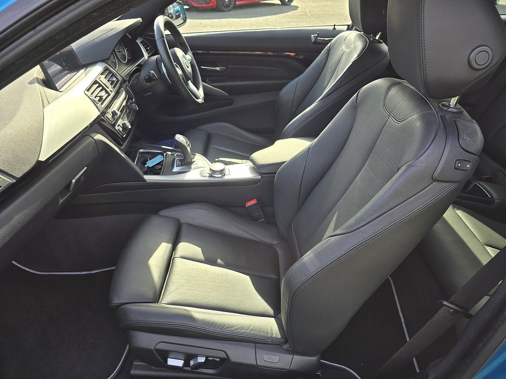 BMW 4 Series 430D M Sport FM67DZO Blue #4