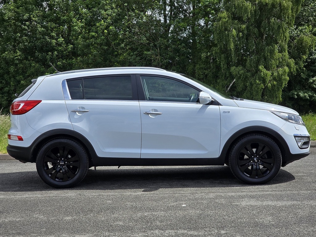 Kia Sportage Crdi Kx-3 White #5
