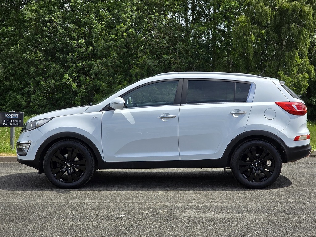 Kia Sportage Crdi Kx-3 White #6