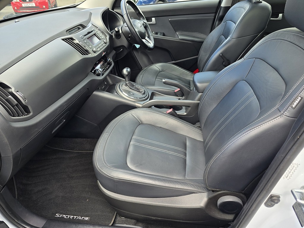 Kia Sportage Crdi Kx-3 White #4