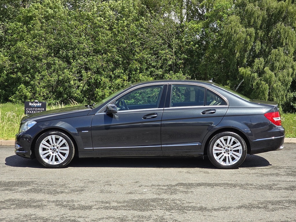 Mercedes-Benz C Class C220 Cdi Blueefficiency Elegance Black #6