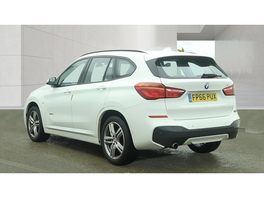 BMW X1 18D M Sport FP66PUX White #2