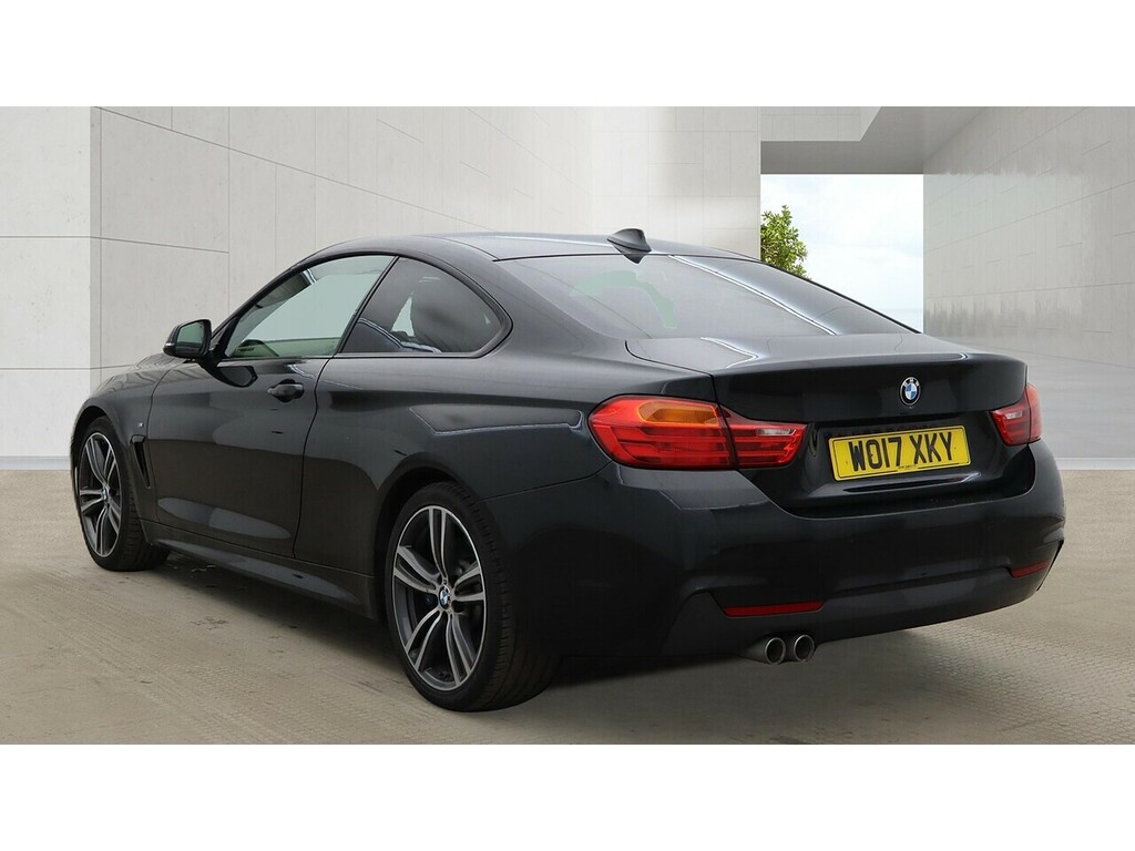 BMW 4 Series 420D M Sport WO17XKY Blue #2