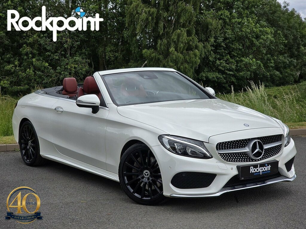 Mercedes-Benz C Class C250d Amg Line White