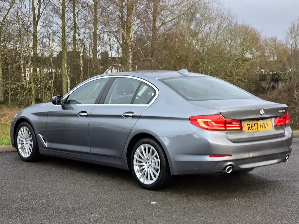 BMW 5 Series 520D Se Blue #2
